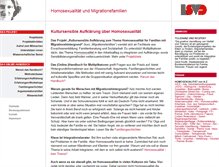 Tablet Screenshot of migrationsfamilien.de
